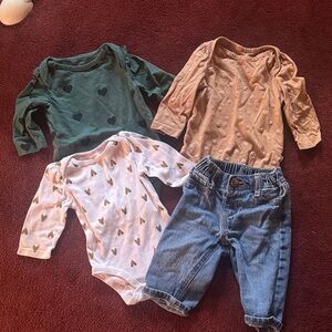 Old Navy Kids Matching Set - Green, Pink, White, Blue